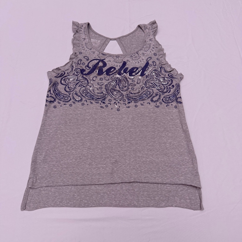 Girls Gray Rebel Tank‎